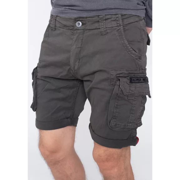 CREW SHORT - greyblack CREW SHORT - greyblack