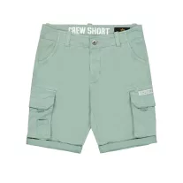 CREW SHORT - frost green
