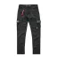 Petrol Patch Pant - greyblack