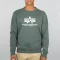 Basic Sweater - vintage green