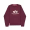Basic Sweater - dark cherry