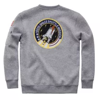 Space Shuttle Sweater - greyheather