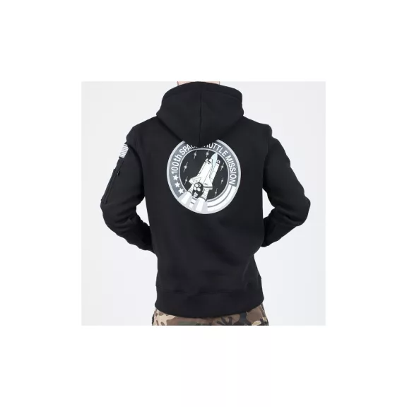 Space Shuttle Hoody - black Space Shuttle Hoody - black