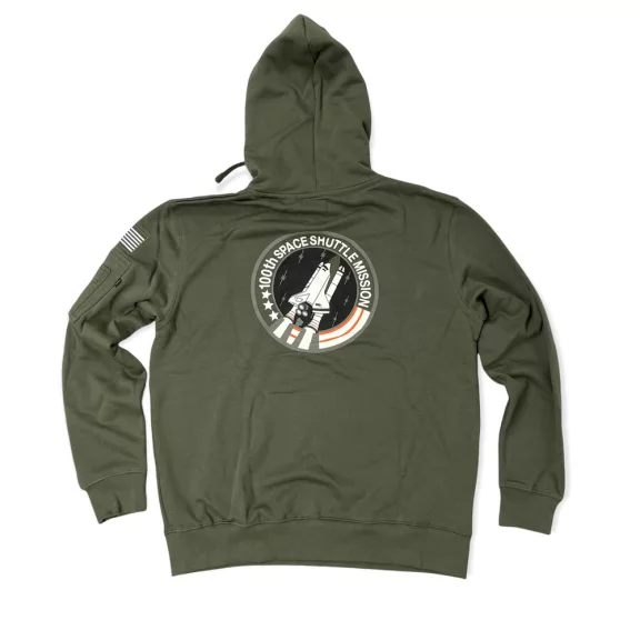 Space Shuttle Hoody - dark olive Space Shuttle Hoody - dark olive