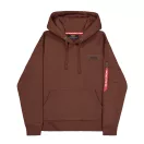 Back Print Hoody - powder brown Back Print Hoody - powder brown