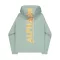 Back Print Hoodie - frost green
