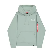 Back Print Hoodie - frost green