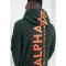 Back Print Hoody - dark petrol