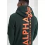 Back Print Hoody - dark petrol