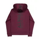 Back Print Hoodie - dark cherry Back Print Hoodie - dark cherry