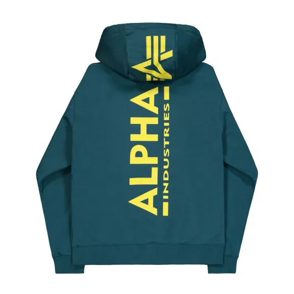 Back Print Hoodie - deep petrol Back Print Hoodie - deep petrol