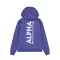 Back Print Hoodie - night purple