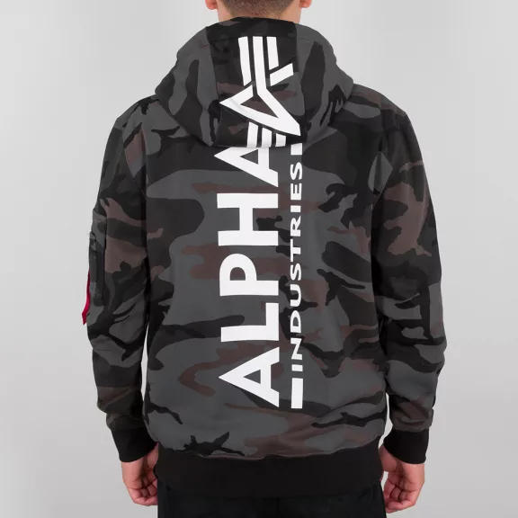 Back Print Hoody Camo - black camo Back Print Hoody Camo - black camo