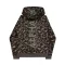 Back Print Hoodie - forest leo camo