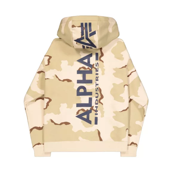 Back Print Hoodie - desert camo 91 Back Print Hoodie - desert camo 91