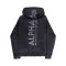 Backprint Vintage Hoodie - black