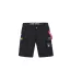 CREW SHORT PATCH - black