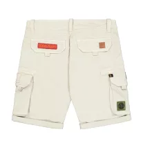 CREW SHORT PATCH - stone