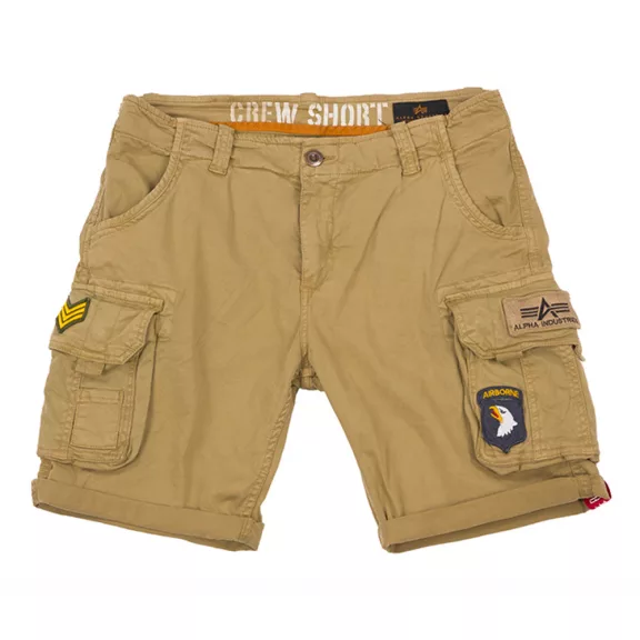 CREW SHORT PATCH - Sand CREW SHORT PATCH - Sand