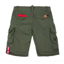 CREW SHORT PATCH - dark olive