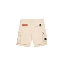 CREW SHORT PATCH - vintage white