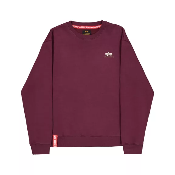 Basic Sweater Small Logo - dark cherry Basic Sweater Small Logo - dark cherry