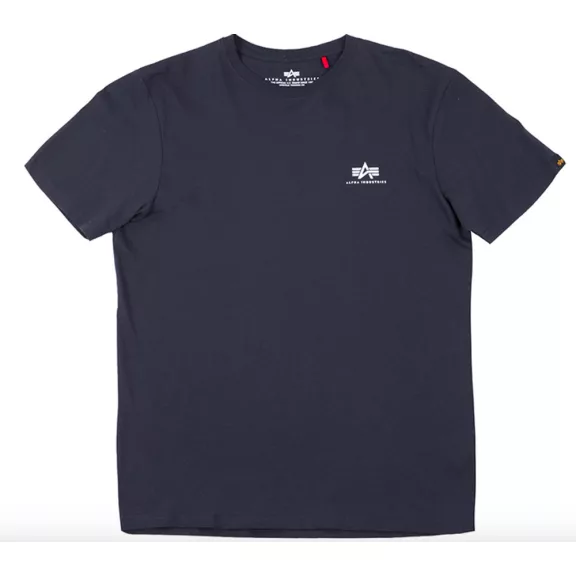 Basic T Small Logo - navy Basic T Small Logo - navy