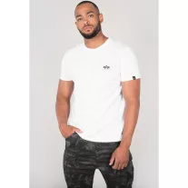 Basic T Small Logo - white