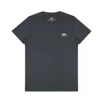 Basic T Small Logo - greyblack