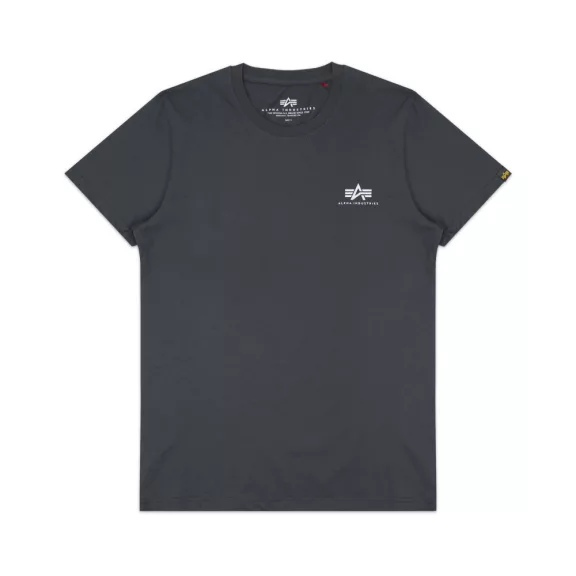 Basic T Small Logo - greyblack Basic T Small Logo - greyblack