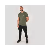 Basic T Small Logo - dark olive