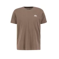 Basic T Small Logo - taupe