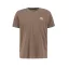 Basic T Small Logo - taupe