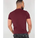 Basic T Small Logo - burgundy Basic T Small Logo - burgundy