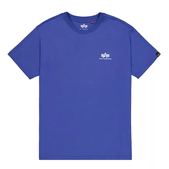 Basic T Small Logo - galactic blue Basic T Small Logo - galactic blue