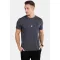 Basic T Small Logo - greyblack/black