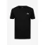 Basic T Small Logo - black/neon orange
