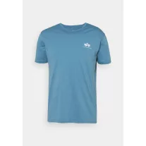 Basic T Small Logo - airforce blue