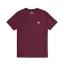 Basic T Small Logo - dark cherry