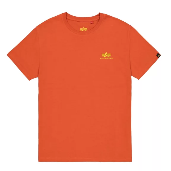 Basic T Small Logo - iron red Basic T Small Logo - iron red