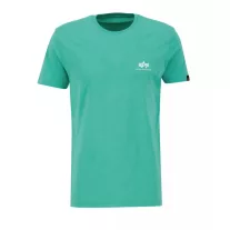 Basic T Small Logo - atomic green