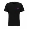 Basic T Small Logo - black/magenta