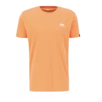 Basic T Small Logo - tangerine