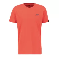 Basic T Small Logo - radiant red