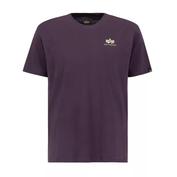 Basic T Small Logo - plum Basic T Small Logo - plum