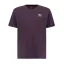 Basic T Small Logo - plum