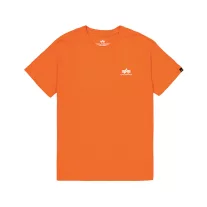 Basic T Small Logo - boost orange