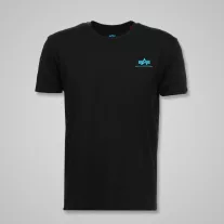 Basic T Small Logo - black/blue