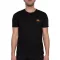 Basic T Small Logo Neon Print - black/neon orange