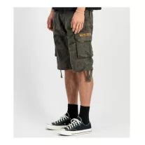Jet Camo Short - dark olive camo